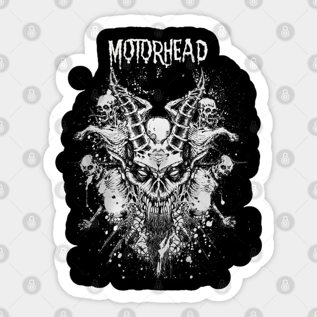 Dragon Skull Play Motorhead Sticker by Teropong Kota